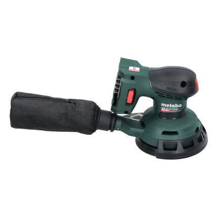 Metabo SXA 18 LTX 125 BL Levigatrice orbitale a batteria 18 V 125 mm (600146840) senza spazzole + 2x Set di abrasivi Toolbrothers SPIDER net + metaBOX - senza batteria, senza caricabatterie