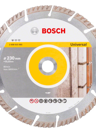 Bosch Standard Universal Diamant Trennscheibe 230 x 22,23 mm 10 Stk. ( 2608615066 ) für Beton - Toolbrothers