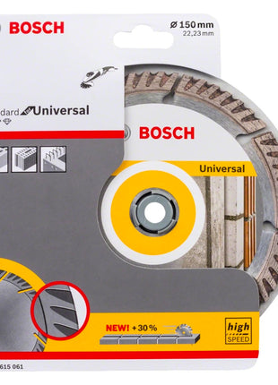 Bosch Standard for Universal Diamanttrennscheibe 150 x 22,23 mm ( 2608615061 ) - Toolbrothers