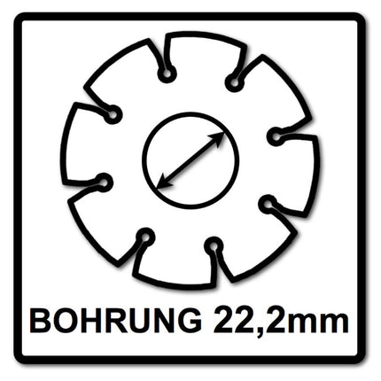 Bosch Standard for Universal diamond cutting disc 125 x 22.23 mm ( 2608615059 ) for concrete, steel-concrete, brick, lime and sandstone