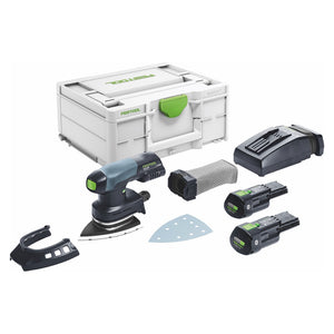Festool DTSC 400 3,0 I-Plus Akku Deltaschleifer 18 V 100 x 150 mm ( 577508 ) Brushless + 2x Akku 3,0 Ah + Ladegerät + Systainer