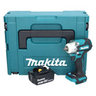 Makita DTW 302 T1J Akku Schlagschrauber 18 V 300 Nm 3/8