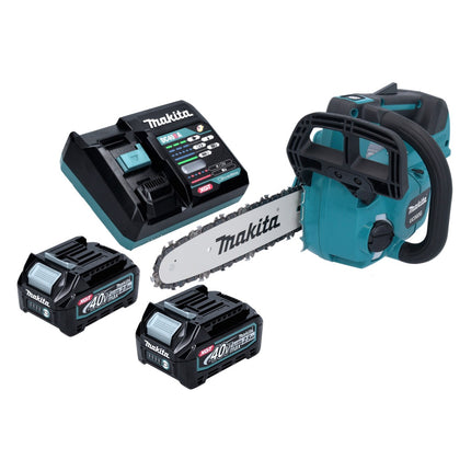 Makita UC 002 GD201 Motosierra sin cable 40 V máx. 25 cm 24,8 m/s Sin escobillas + 2x batería 2,5 Ah + cargador