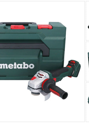 Metabo WVB 18 LTX BL 15-125 Meuleuse d'angle sur batterie Quick 18 V 125 mm (601731840) sans balais + métaBOX - sans batterie, sans chargeur