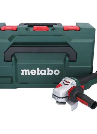 Metabo WVB 18 LTX BL 15-125 Meuleuse d'angle sur batterie Quick 18 V 125 mm (601731840) sans balais + métaBOX - sans batterie, sans chargeur