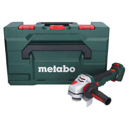 Metabo WVB 18 LTX BL 15-125 Quick amoladora angular sin cable 18 V 125 mm ( 601731840 ) sin escobillas + metaBOX - sin batería, sin cargador