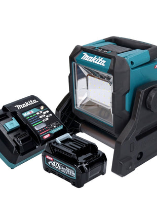 Makita ML003GD101 Akku LED Baustrahler 18 V / 40 V max. 1100 lm + 1x Akku 2,5 Ah + Ladegerät