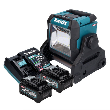 Makita ML003GM201 Akku LED Baustrahler 18 V / 40 V max. 1100 lm + 2x Akku 4,0 Ah + Ladegerät