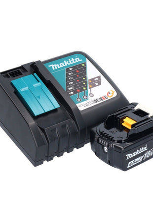 Makita DMR 108 RM1 Radio à batterie 10,8 V - 18 V Bluetooth IP64 + 1x batterie 4,0 Ah + chargeur