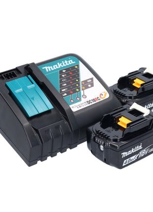 Makita DMR 108 RM Radio à batterie 10,8 V - 18 V Bluetooth IP64 + 2x batteries 4,0 Ah + chargeur