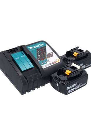 Makita DMR 108 RT Akku Radio 10,8 V - 18 V Bluetooth IP64 + 2x Akku 5,0 Ah + Ladegerät