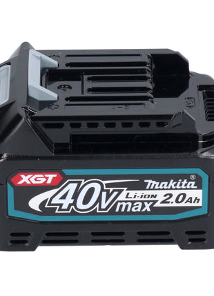 Kit de fuente de alimentación Makita 3x batería BL 4020 40 V máx. 2,0 Ah XGT + cargador DC 40 RA + Makpac