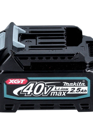 Kit source d'alimentation Makita (191J81-6) 2x batterie BL 4025 40 V max. 2,5 Ah XGT + chargeur DC 40 RA + Makpac