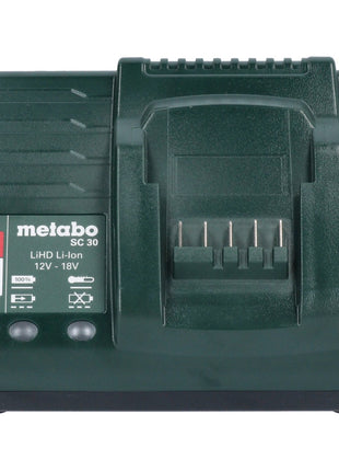 Metabo Basic Set 1x Li-Power Akkupack 18 V 2,0 Ah ( 625596000 ) + SC 30 Ladegerät 12- 18V ( 316067840 ) - Toolbrothers