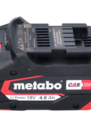 Metabo Basic Set 2x batteries Li-Power 18 V 4,0 Ah + chargeur Metabo SC 30 12 - 18 V