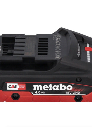 Metabo Basic Set 4x LiHD Akkupack 18 V 4,0 Ah ( 4x 625367000 ) + Metabo SC 30 Ladegerät 12 - 18 V ( 316067840 ) - Toolbrothers