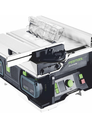 Festool CSC SYS 50 EBI-Basic set scie sur table à batterie 36 V (2x 18 V) (577371) 168 mm sans balais + châssis de base - sans batterie, sans chargeur