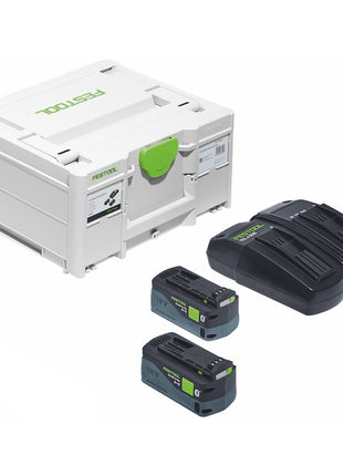 Festool CSC SYS 50 EBI-Plus Akku Tischkreissäge 36 V ( 2x 18 V ) ( 577374 ) 168 mm Brushless + 2x Akku 5,0 Ah + Ladegerät + Systainer - Toolbrothers