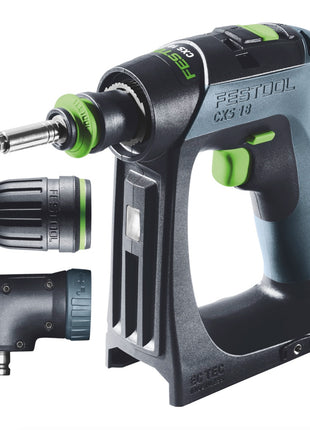 Festool CXS 18-Basic-Set Akku Bohrschrauber 18 V 40 Nm Brushless ( 577333 ) + Systainer - ohne Akku, ohne Ladegerät - Toolbrothers