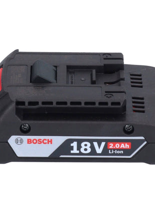 Bosch GSB 18V-21 Akku Schlagbohrschrauber 18 V 55 Nm + 1x Akku 2,0 Ah + L-Case - ohne Ladegerät