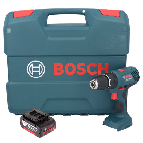 Perceuse à percussion sans fil Bosch GSB 18V-21 18 V 55 Nm + 1x batterie 3,0 Ah + mallette en L - sans chargeur