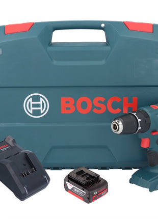 Taladro percutor inalámbrico Bosch GSB 18V-21 18 V 55 Nm + 1x batería 3,0 Ah + cargador + maletín L