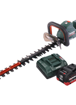 Metabo HS 18 LTX BL 55 Akku Heckenschere 18 V 50 cm Brushless + 1x Akku 10,0 Ah + Ladegerät - Toolbrothers