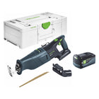 Festool RSC 18 EB-Basic Akku Säbelsäge 18 V Brushless + 1x Akku 5,0 Ah + Systainer - ohne Ladegerät - Toolbrothers