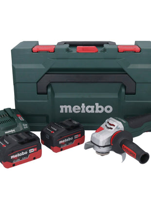 Metabo WPBA 18 LTX BL 15-125 Quick DS Akku Winkelschleifer 18 V 125 mm Brushless + 2x Akku 5,5 Ah + Ladegerät + metaBOX - Toolbrothers