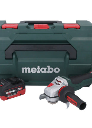 Metabo WPBA 18 LTX BL 15-125 Quick DS Akku Winkelschleifer 18 V 125 mm Brushless + 1x Akku 10,0 Ah + metaBOX - ohne Ladegerät