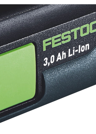 Festool Akku Set 2x BP 18 Li 3,0 C Akku 18 V 3,0 Ah / 3000 mAh Li-Ion ( 2x 577658 ) mit Ladestandanzeige - Toolbrothers