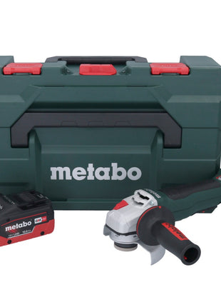 Metabo WPB 18 LT BL 11-125 Quick Akku Winkelschleifer 18 V 125 mm Brushless + 1x Akku 10,0 Ah + metaBOX - ohne Ladegerät - Toolbrothers