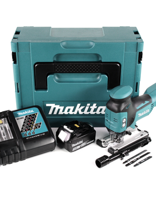 Makita DJV 181 RT1J Akku Pendelhubstichsäge 18V Brushless + 1x Akku 5,0Ah + Ladegerät + Makpac - Toolbrothers