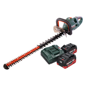Metabo HS 18 LTX BL 75 Akku Heckenschere 18 V 75 cm Brushless + 2x Akku 8,0 Ah + Ladegerät