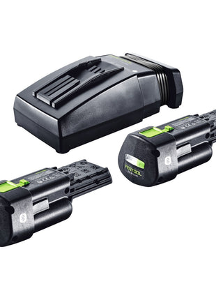 Festool Energie Set 2x BP 18 Li 3,0 Ergo I Akku 18 V 3,0 Ah / 3000 mAh Li-Ion ( 2x 577704 ) + TCL 6 Ladegerät ( 201135 ) - Toolbrothers