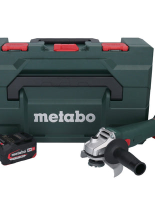 Metabo W 18 L 9-125 Akku Winkelschleifer 18 V 125 mm + 1x Akku 4,0 Ah + metaBOX - ohne Ladegerät