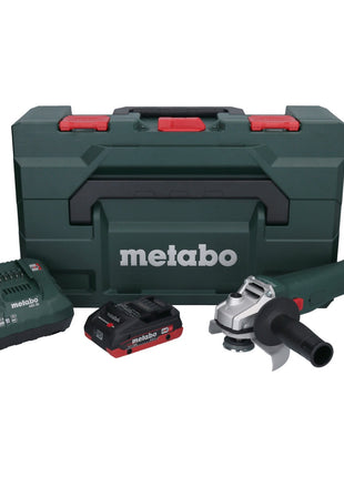 Metabo W 18 L 9-125 Akku Winkelschleifer 18 V 125 mm + 1x Akku 4,0 Ah + Ladegerät + metaBOX - Toolbrothers