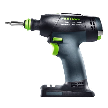Festool T 18+3 Basic Akku Bohrschrauber 18 V 50 Nm Brushless + 1x Akku 3,0 Ah + Ladegerät + Systainer - Toolbrothers