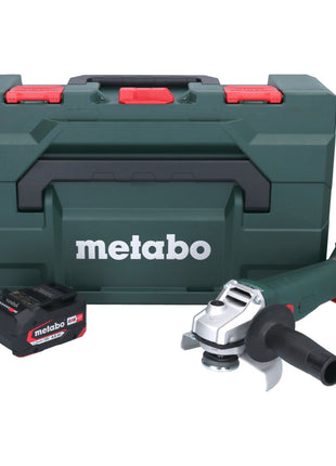 Meuleuse d'angle sans fil Metabo W 18 7-125 18 V 125 mm + 1x batterie 4,0 Ah + metaBOX - sans chargeur