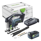 Festool CARVEX PSBC 420-Basic Akku Pendelstichsäge 18 V 120 mm Brushless + 1x Akku 5,0 Ah + Ladegerät + Systainer - Toolbrothers