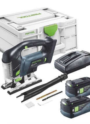 Festool CARVEX PSBC 420-Basic Akku Pendelstichsäge 18 V 120 mm Brushless + 2x Akku 5,0 Ah + Ladegerät + Systainer - Toolbrothers