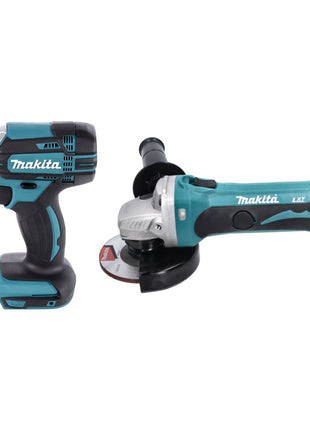 Makita DLX 6046 Akku Kombo Kit 18 V DGA 452 + DHP 458 + DJR 186 + DML 802 + DSS 610 + DTD 152 + 3x Akku 3,0 Ah + Ladegerät + Tasche