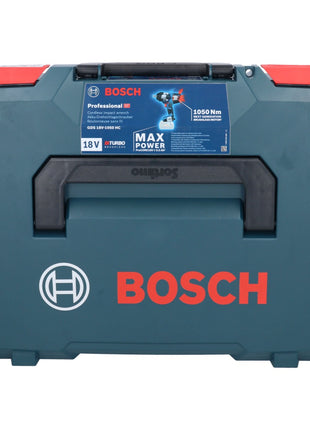 Bosch GDS 18V-1050 HC Akku Drehschlagschrauber 18 V 1050 Nm BITURBO Brushless + 2x Akku 5,0 Ah + Ladegerät + L-Boxx - Toolbrothers