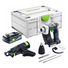 Festool DURADRIVE DWC 18-4500 Basic Akku Bauschrauber 18 V 14 Nm Brushless + 1x Akku 4,0 Ah + Systainer - ohne Ladegerät - Toolbrothers