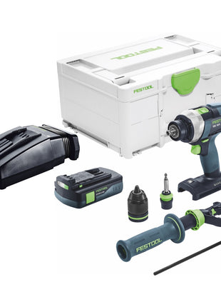 Festool TDC 18/4 I-Basic Akku Bohrschrauber 18 V 75 Nm Brushless + 1x Akku 3,0 Ah + Ladegerät + Systainer - Toolbrothers