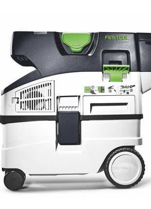 Festool CTMC MIDI I-Plus Akku Absaugmobil 36 V ( 2x 18 V ) Staubkl. M ( 577672 ) + 4x Akku 5,0 Ah + Doppelladegerät + Systainer - Toolbrothers