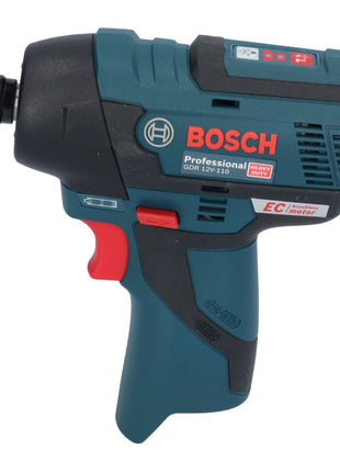 Bosch GDR 12V-110 Professional Akku Drehschlagschrauber 12 V 110 Nm 1/4" Brushless + 1x Akku 2,0 Ah + L-Boxx - ohne Ladegerät - Toolbrothers