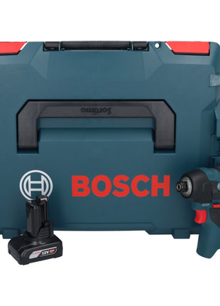 Bosch GDR 12V-110 Professional Akku Drehschlagschrauber 12 V 110 Nm 1/4" Brushless + 1x Akku 6,0 Ah + L-Boxx - ohne Ladegerät - Toolbrothers