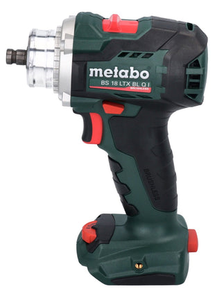 Metabo BS 18 LTX BL QI perceuse-visseuse sans fil 18 V 130 Nm sans balais (602359770) + 2x batterie 5,5 Ah + chargeur + embout dynamométrique PowerX3 + métaBOX