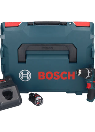 Bosch GSR 12V-15 Professional Akku Bohrschrauber 12 V 30 Nm + 1x Akku 2,0 Ah + Ladegerät + L-Boxx - Toolbrothers